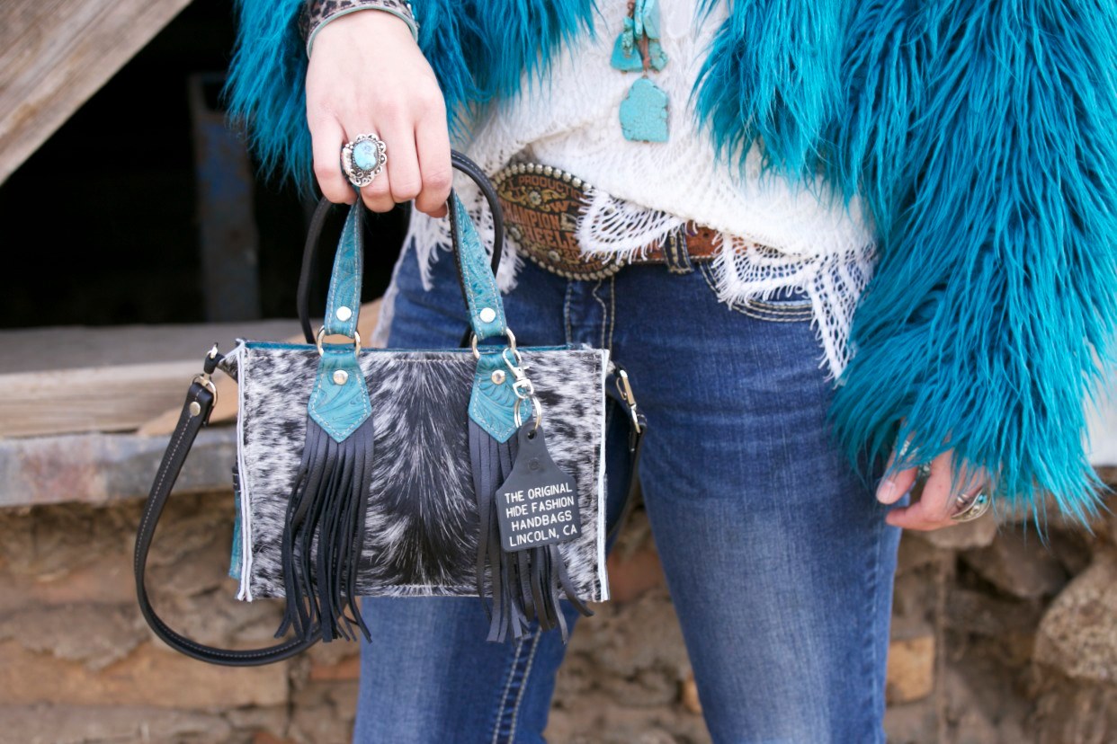 The Original Hide Bags: Turquoise and Western Fashion – Holy Cow