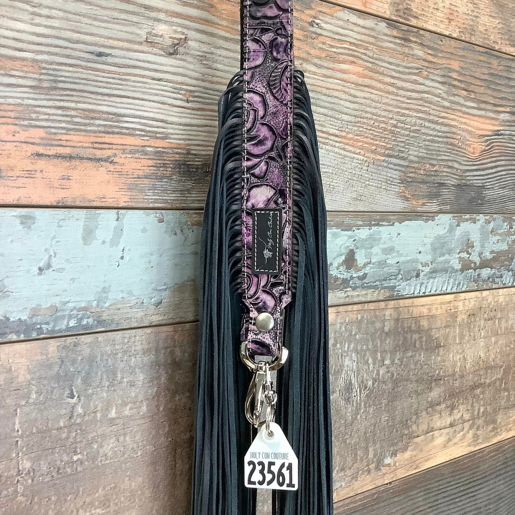 Western Mini Leather Fringe Strap 48" #23561