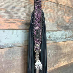 Western Mini Leather Fringe Strap 48" #23561
