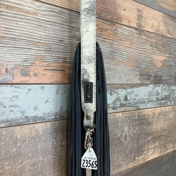 Western Mini Leather Fringe Strap 48" #23565