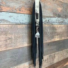 Western Mini Leather Fringe Strap 48" #23565