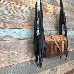 Western Mini Leather Fringe Strap 48" #23565