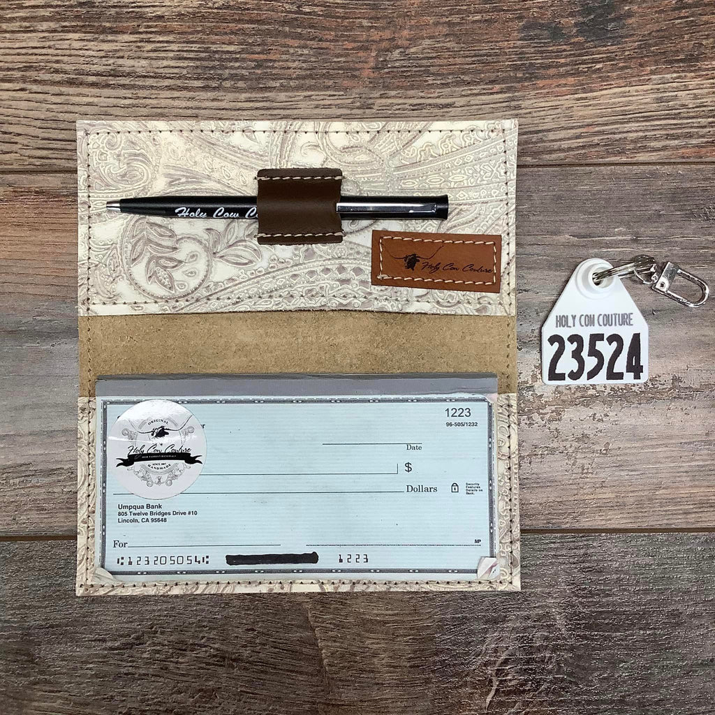 Checkbook Cover - #23524