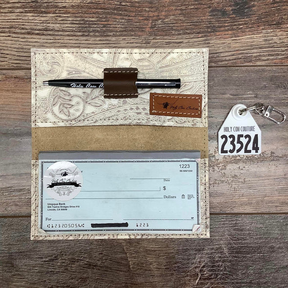 Checkbook Cover - #23524