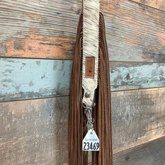 Western Mini Leather Fringe Strap 48" #23469