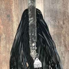 Western Mini Leather Fringe Strap 48" #22617