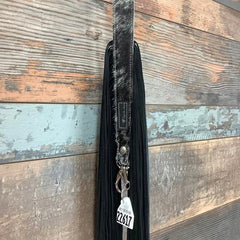 Western Mini Leather Fringe Strap 48" #22617