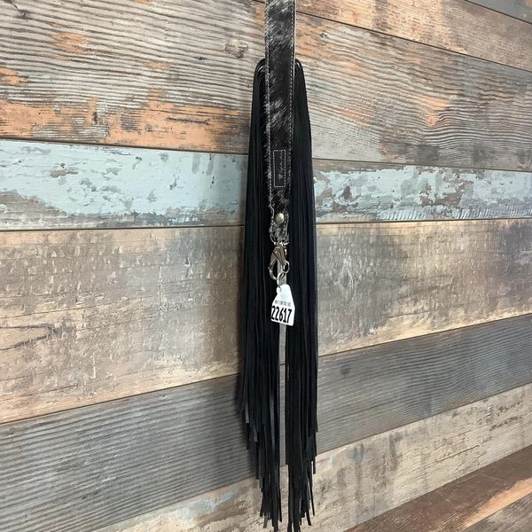 Western Mini Leather Fringe Strap 48" #22617