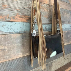 Western Mini Leather Fringe Strap 48" #22650