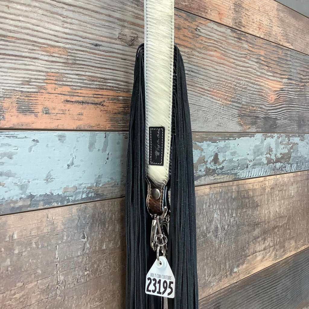 Western Mini Leather Fringe Strap 48" #23195