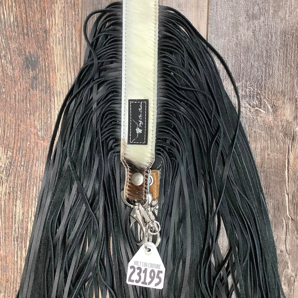 Western Mini Leather Fringe Strap 48" #23195