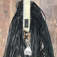 Western Mini Leather Fringe Strap 48" #23195