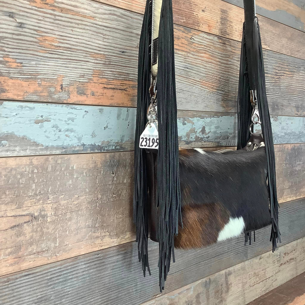 Western Mini Leather Fringe Strap 48" #23195