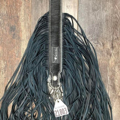 Western Mini Leather Fringe Strap 48" #21803