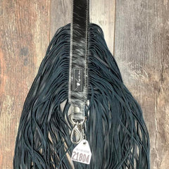 Western Mini Leather Fringe Strap 48" #21804