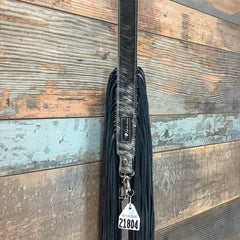 Western Mini Leather Fringe Strap 48" #21804