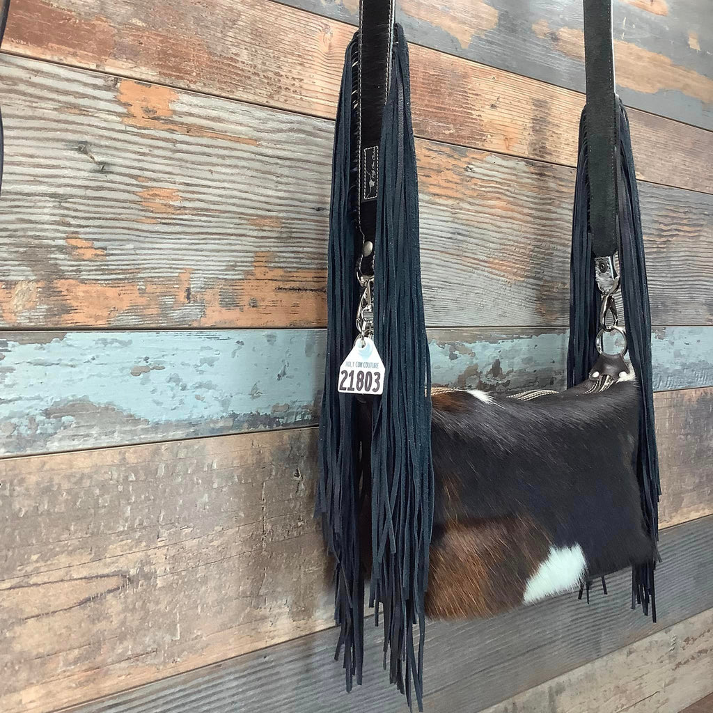 Western Mini Leather Fringe Strap 48" #21803