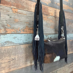 Western Mini Leather Fringe Strap 48" #21803