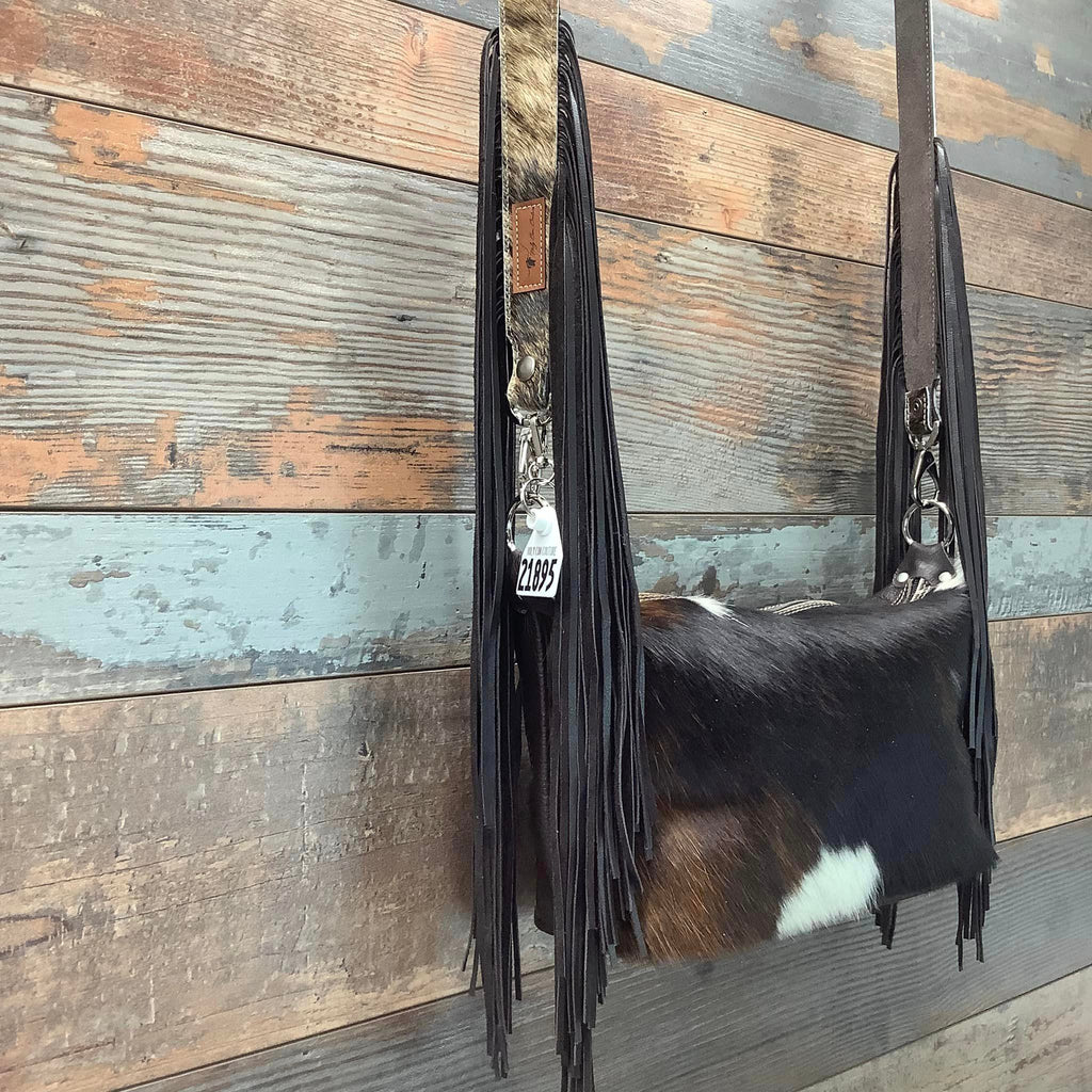Western Mini Leather Fringe Strap 48" #21895