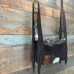 Western Mini Leather Fringe Strap 48" #21895