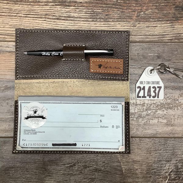 Checkbook Cover - #21437