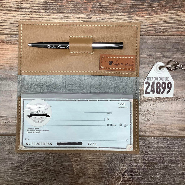 Checkbook Cover - #24899