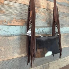 Western Mini Leather Fringe Strap 48" #22007