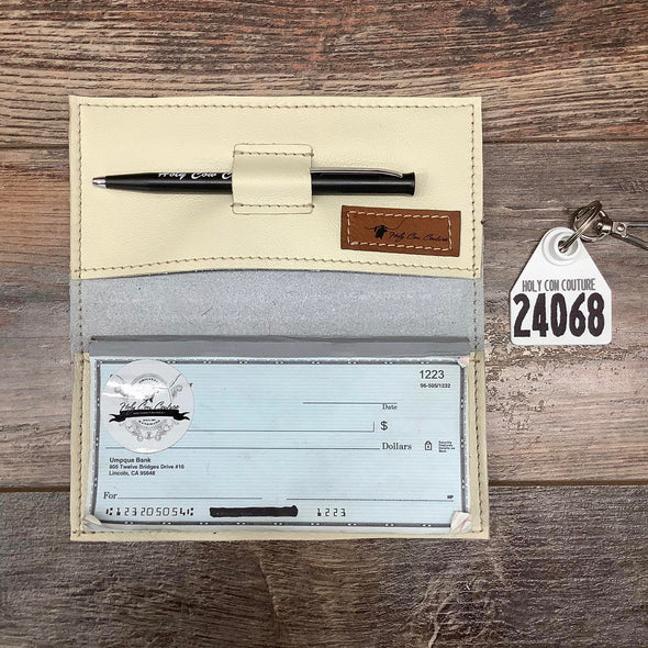 Checkbook Cover - #24068