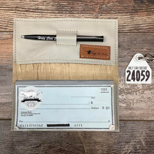 Checkbook Cover - #24059