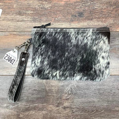 Western Leather Wristlet Clutch #23061