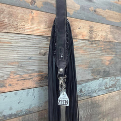 Western Mini Leather Fringe Strap 36" #21139