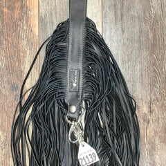 Western Mini Leather Fringe Strap 36" #21139