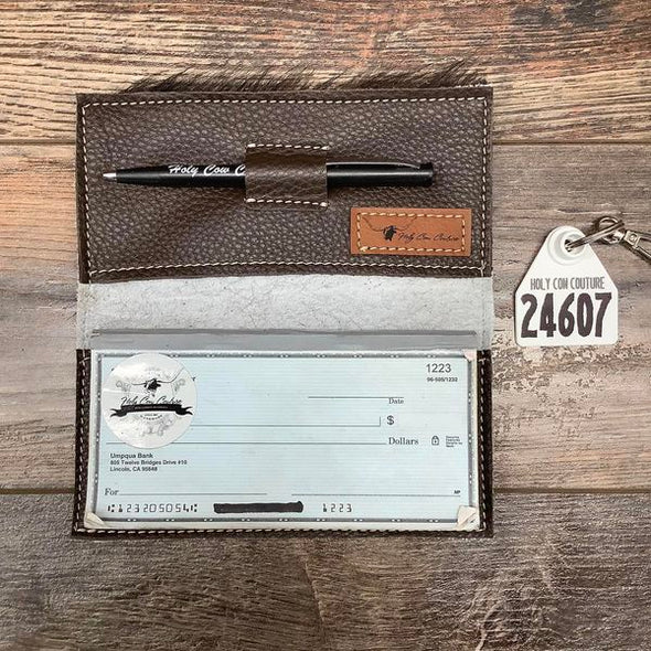 Checkbook Cover - #24607