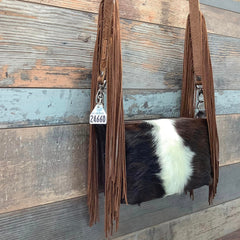 Western Mini Leather Fringe Strap 48" #24660