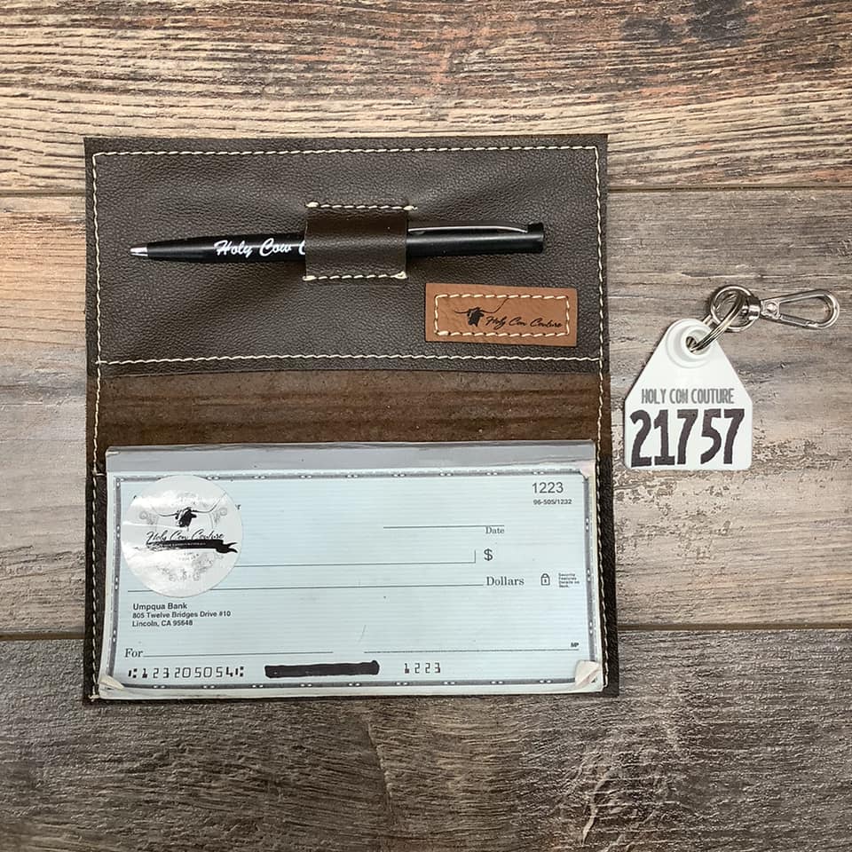 Checkbook Cover - #21757