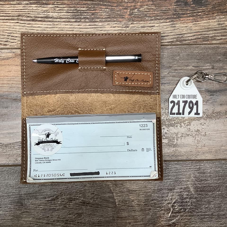 Checkbook Cover - #21791