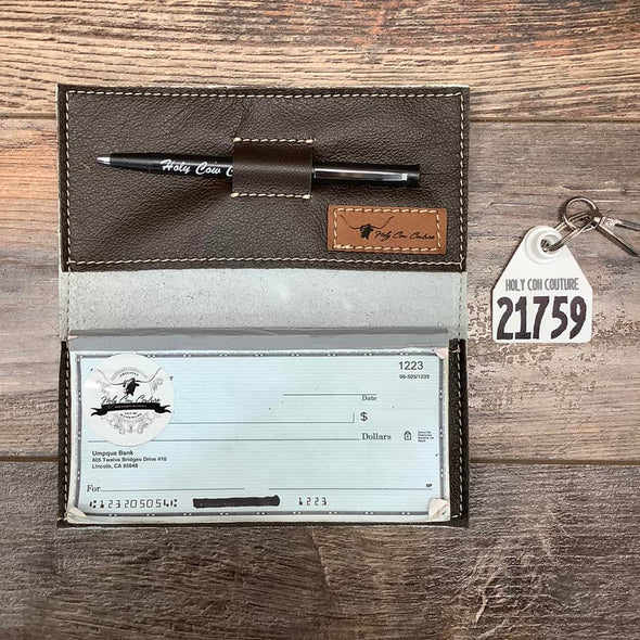Checkbook Cover - #21759