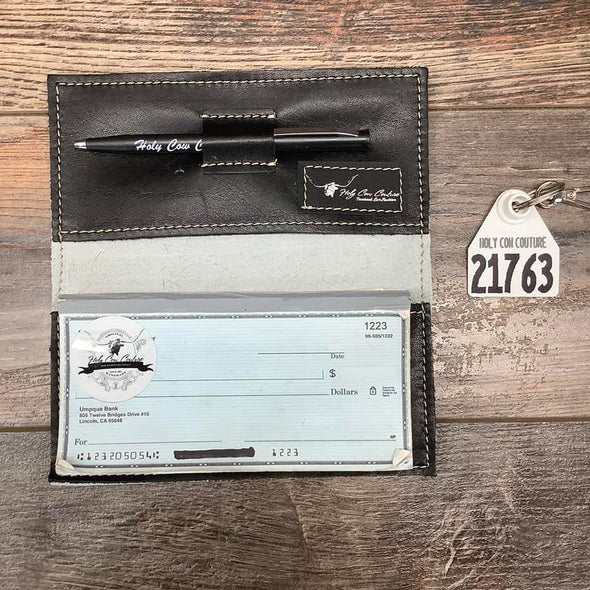 Checkbook Cover - #21763