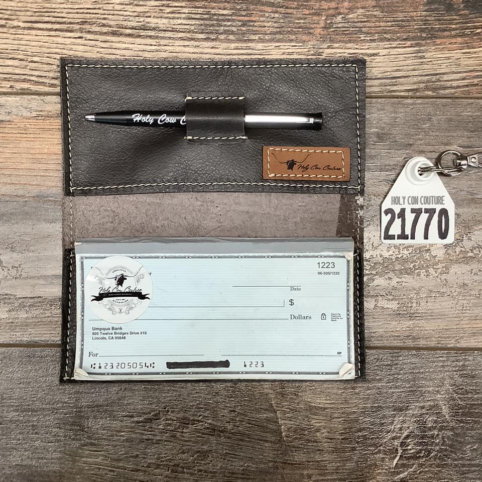 Checkbook Cover - #21770