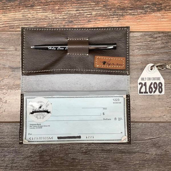 Checkbook Cover - #21698