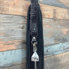 Western Mini Leather Fringe Strap 36" #23956