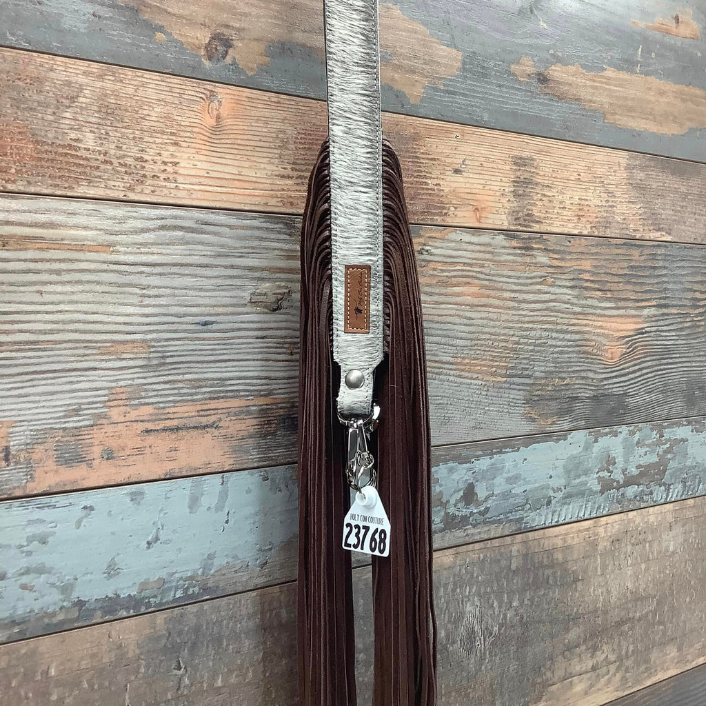 Western Mini Leather Fringe Strap 36" #23768