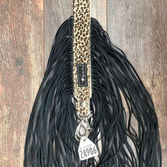 Western Mini Leather Fringe Strap 36" #24906