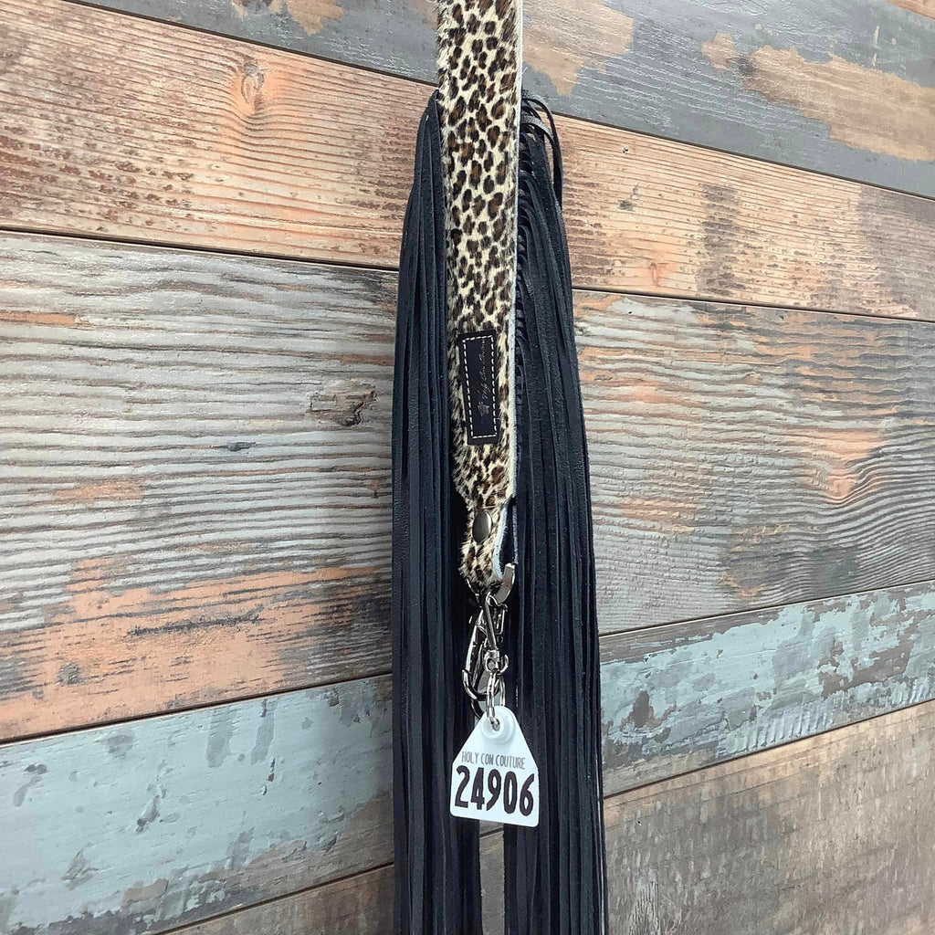 Western Mini Leather Fringe Strap 36" #24906
