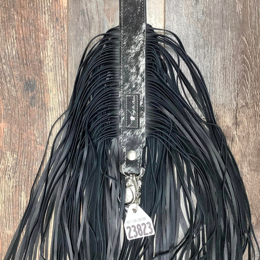 Western Mini Leather Fringe Strap 48" #23823