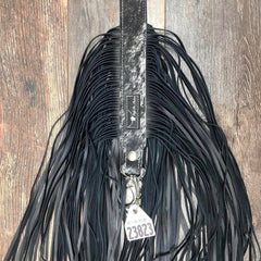 Western Mini Leather Fringe Strap 48" #23823