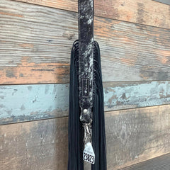 Western Mini Leather Fringe Strap 48" #23823