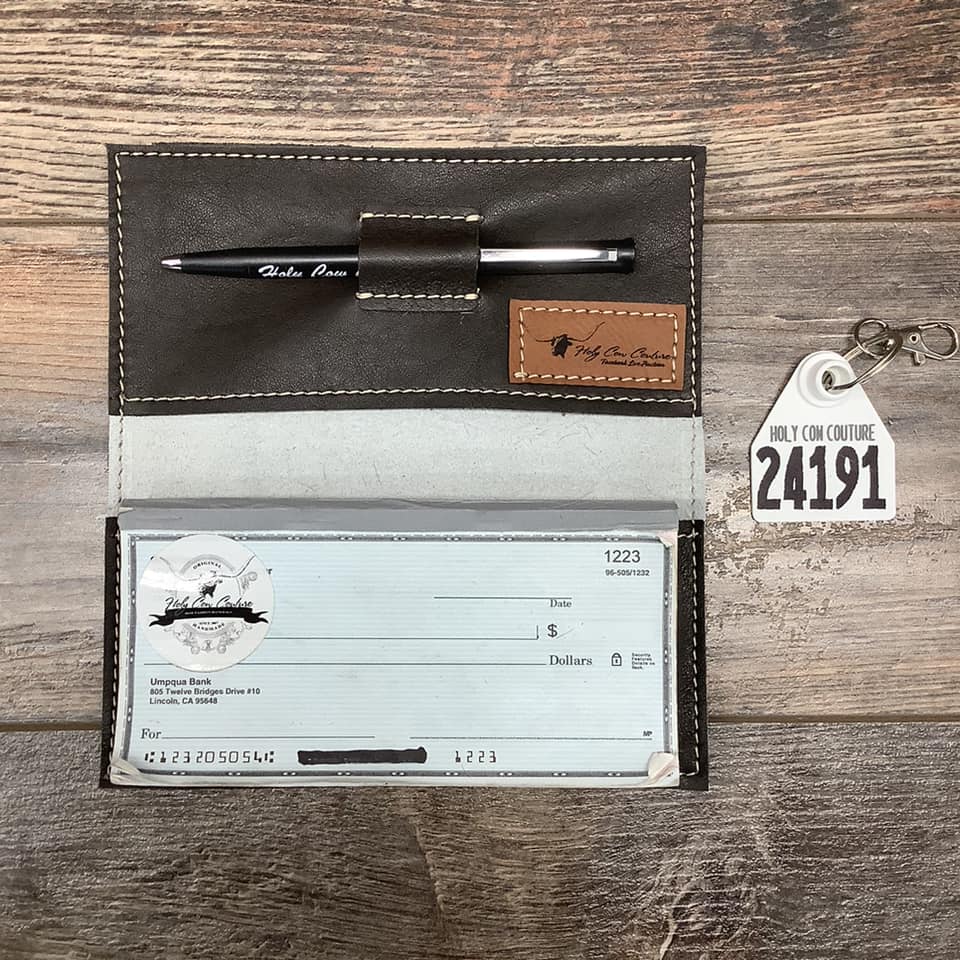 Checkbook Cover - #24191