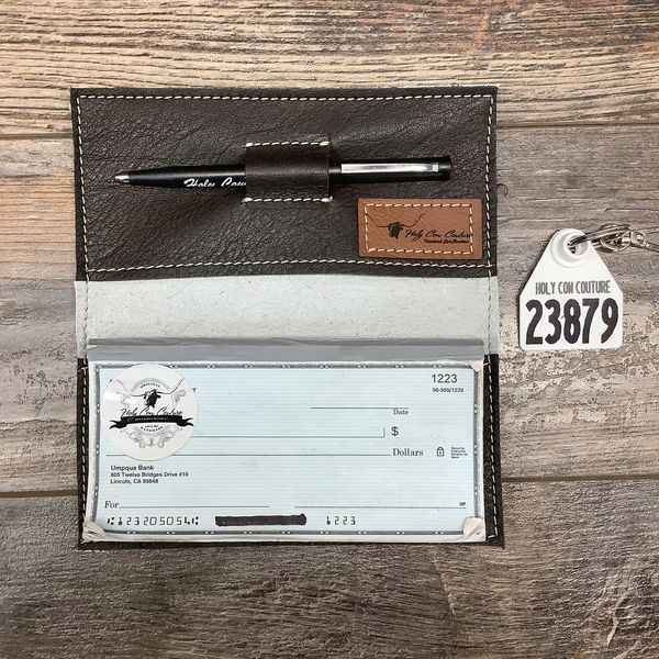 Checkbook Cover - #23879