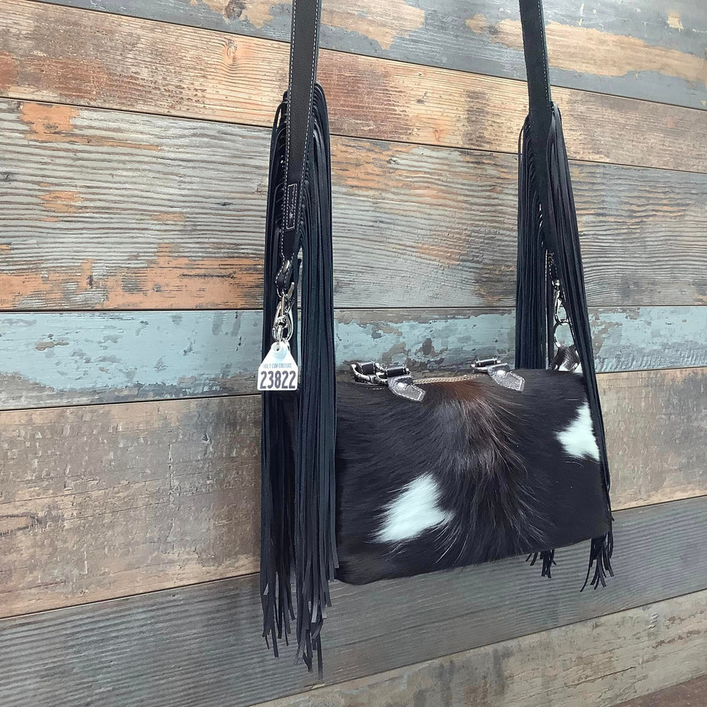 Western Mini Leather Fringe Strap 48" #23822
